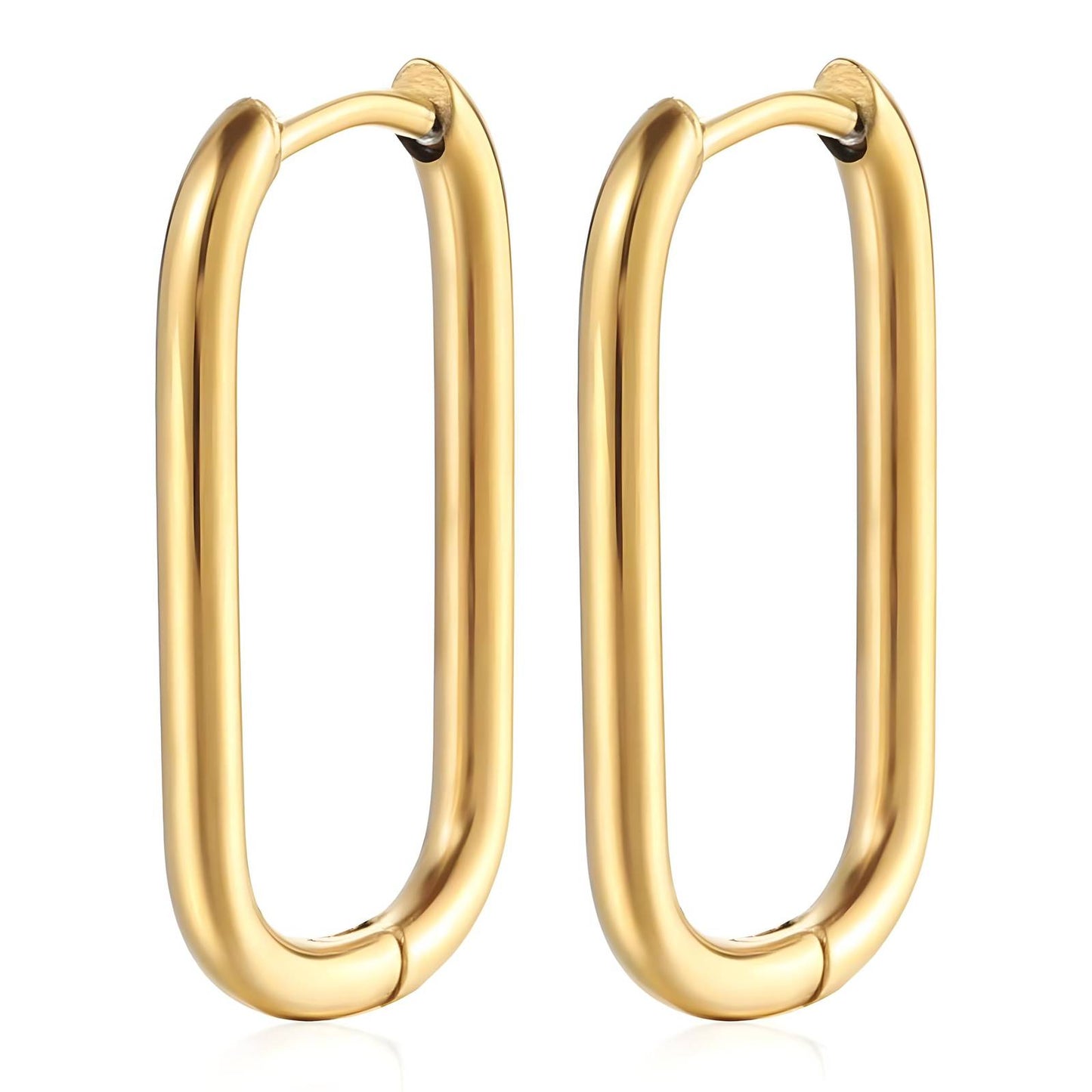 18K gold plated Stainless steel earrings